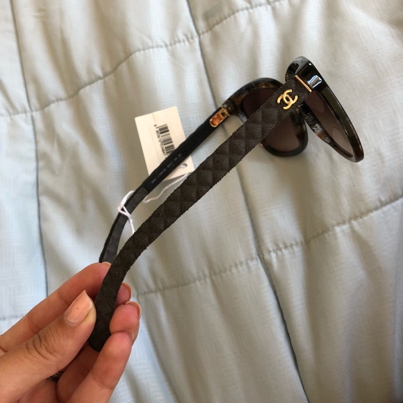 AUTHENTIC CHANEL  butterfly Quilted sunglasses - Picture 5 of 8